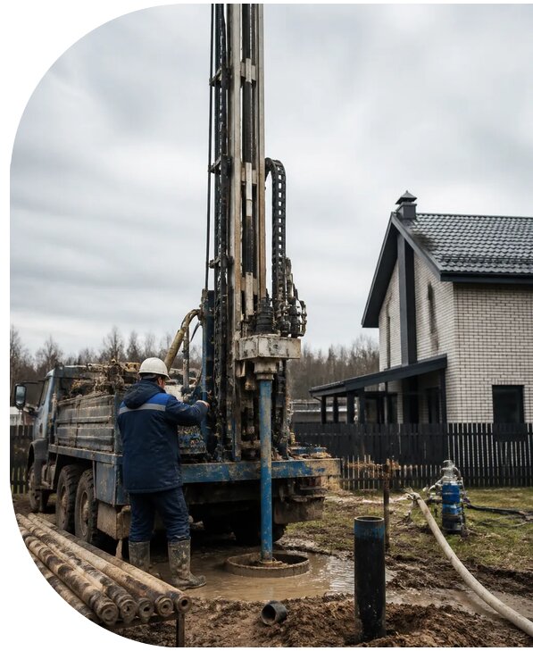 Бурение скважин на воду под ключ в Усолье-Сибирском от 123840 р. | АПаруса-Сль
